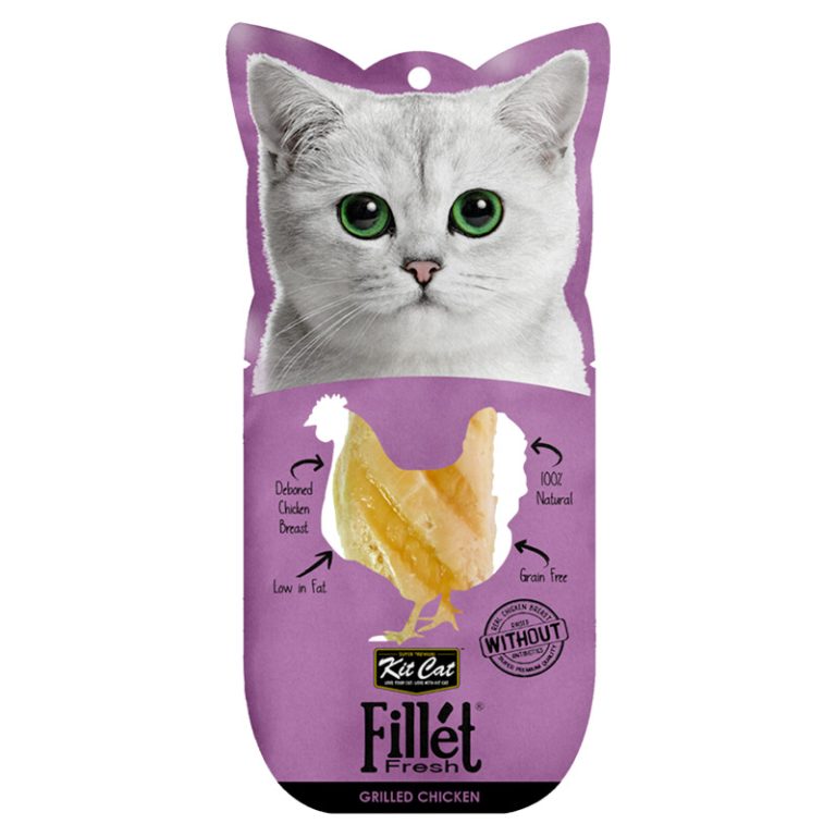 Kit Cat FilletFresh Grilled Chicken Cat Treats - 30G