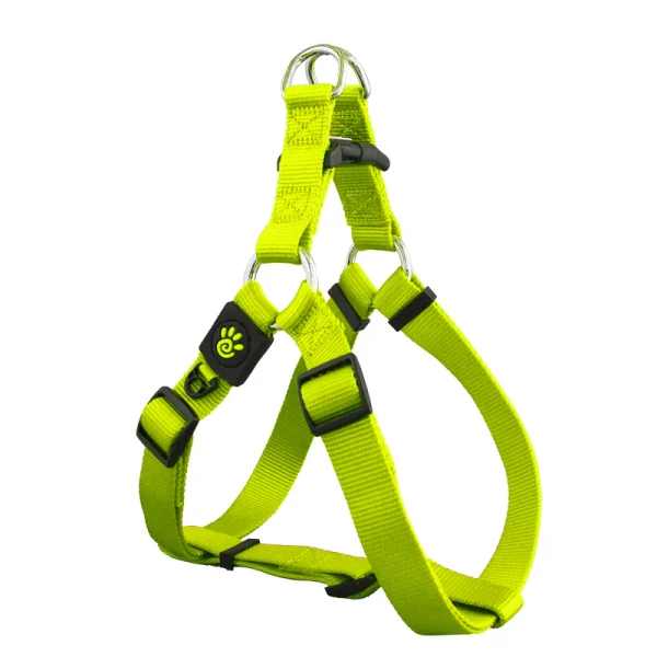 DOCO Neon Green Nylon Dog Harness – XS (32-44x1cm)