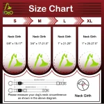 DOCO VARIO O-Ring Dog Collar with Reflective Stitching – Grey, Size S