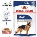 Royal Canin Maxi Breed Wet Food Chunks in Gravy 140g