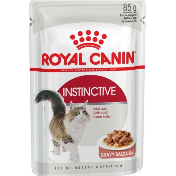 Royal Canin Instinctive Gravy Cat Food Adult 85g