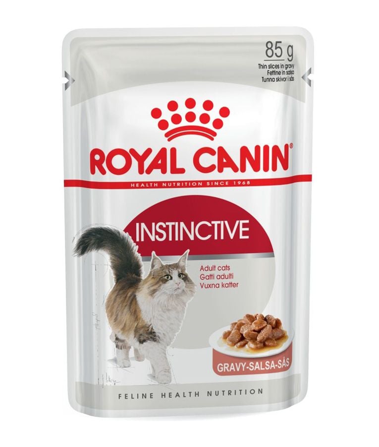 Royal Canin Instinctive Gravy Cat Food Adult 85g