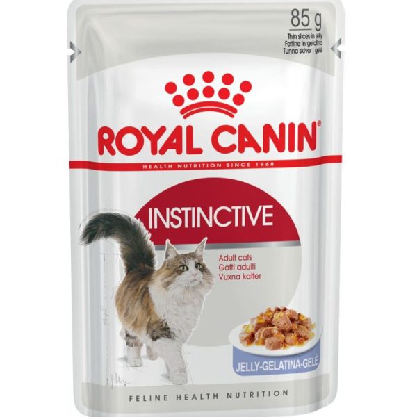 Royal Canin Instinctive Wet Food Slices in Jelly for Adult Cats 85g Pouch
