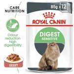 Royal Canin Digestive Care Wet Food in Gravy for Sensitive Adult Cats (1+ Years) 85g