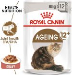 Royal Canin Ageing 12+ Wet Cat Food in Gravy 85g pouch pack