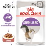 Royal Canin Sterilised Cat Food in Gravy 85g