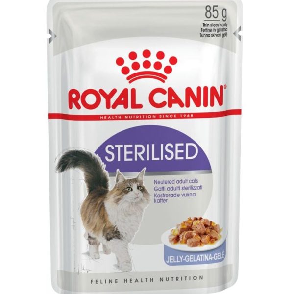 Royal Canin Sterilised Cat Wet Food in Jelly 85g
