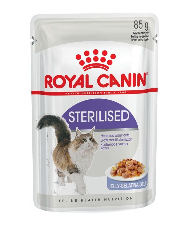 Royal Canin Sterilised Cat Wet Food in Jelly 85g
