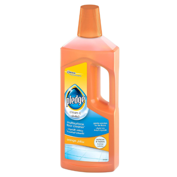 Pledge Clean It Multisurface Floor Cleaner Orange 750ml