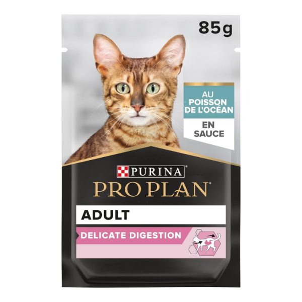 Purina Pro Plan Nutri Savour Wet Cat Food with Ocean Fish in Gravy – 85g