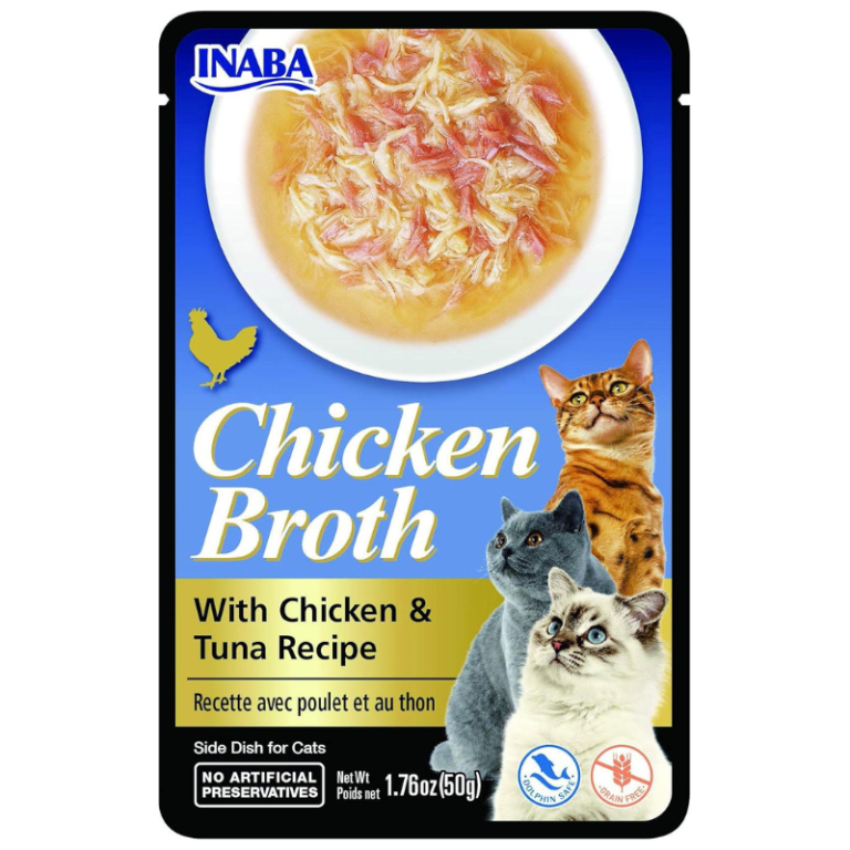 Inaba Chicken & Tuna in Broth Wet Cat Food – 50g