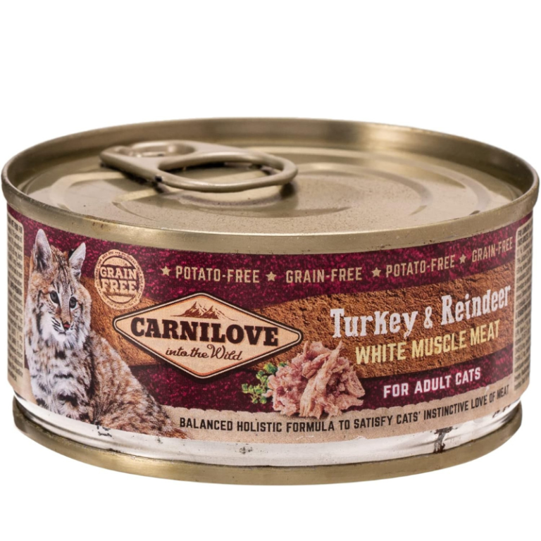 Carnilove Turkey & Reindeer Wet Cat Food – 100 g