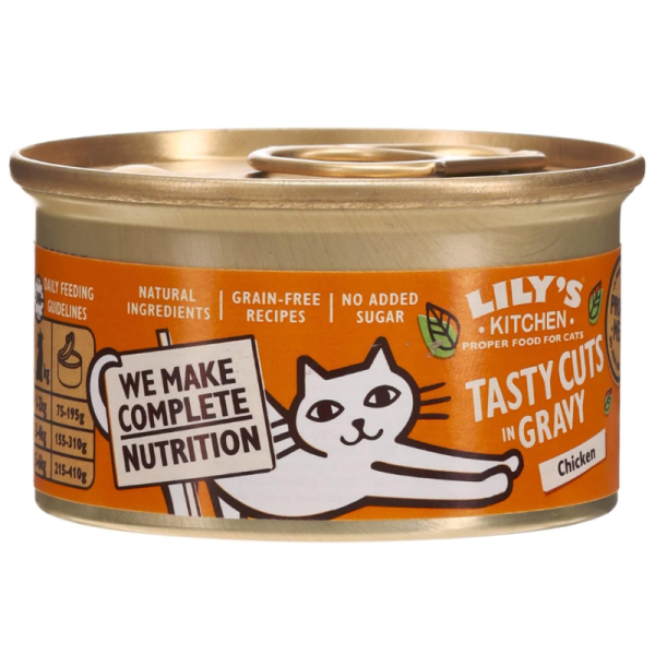 Lily's Kitchen Wet Food with Chicken in Gravy 85g pouch for adult cats