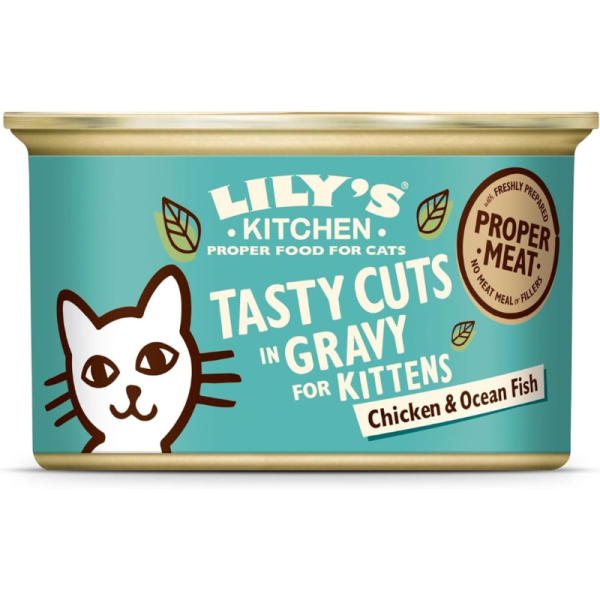 Lily's Kitchen Chicken & Ocean Fish Wet Food for Kittens 85g