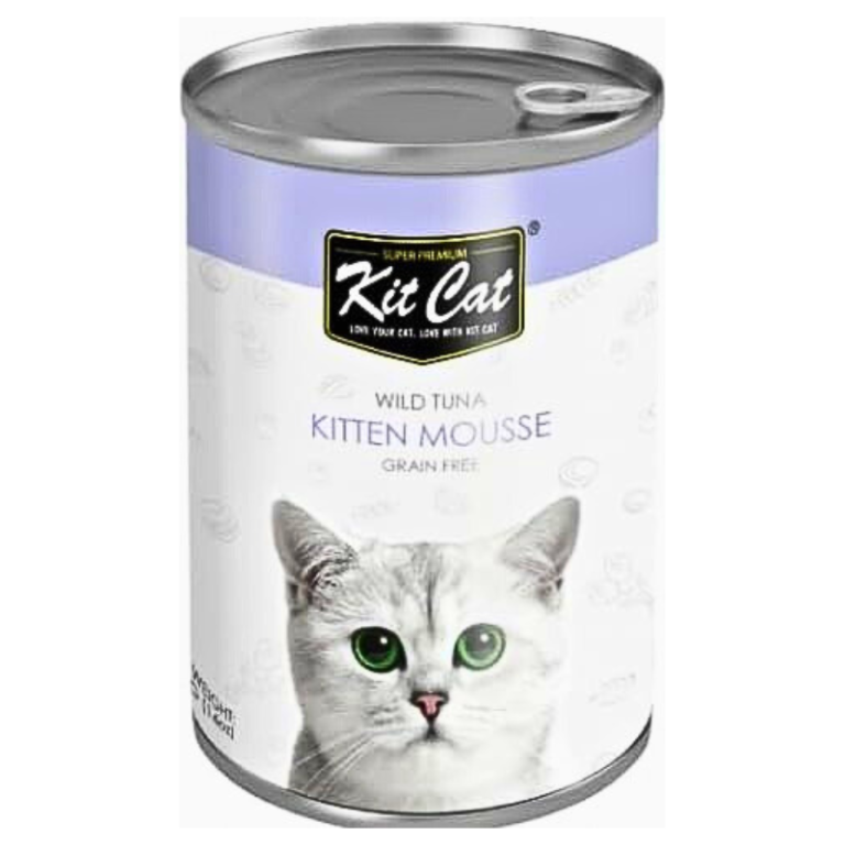 Kit Cat Wild Tuna Kitten Mousse Wet Food - 400G