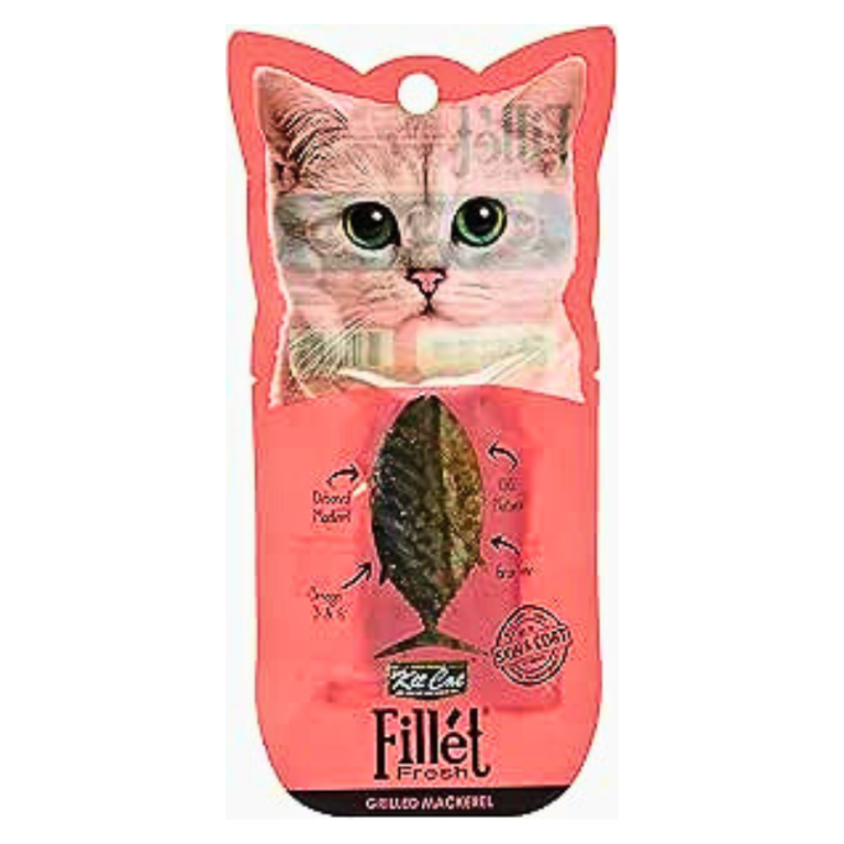 Kit Cat Fillet Fresh Treats with Grilled Mackerel 30G – Cat Treat