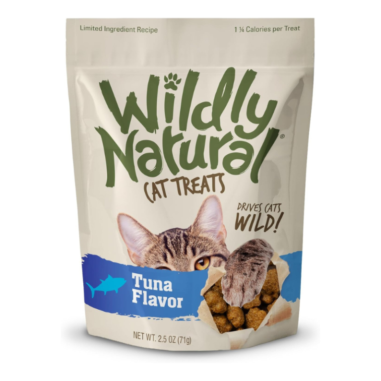 Fruitables Wildly Natural Grain Free Cat Treats Tuna Flavor 2.5oz, 71g
