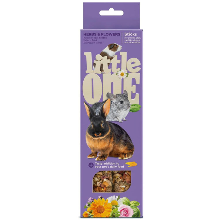 Little One Sticks Rabbit and Small Pet Treats with Herbs 2x55g