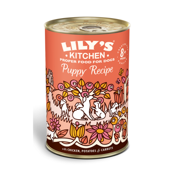 Lily's Kitchen Chicken Recipe Puppy Food - 400G