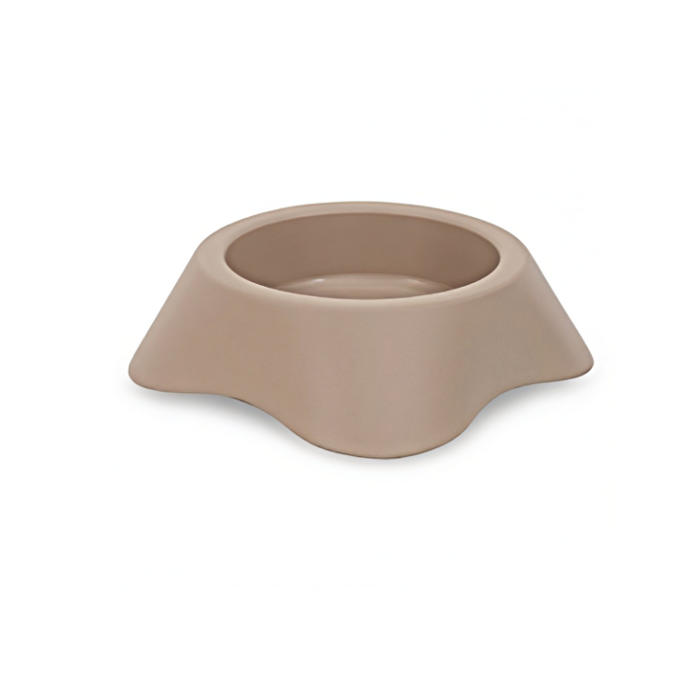 Large Pet Bowl – Nuvola Light Brown 1L Capacity,Nuvola Dog and Cat Feeding Bowl