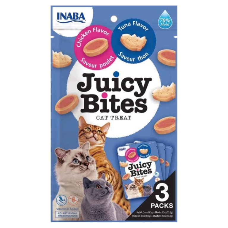 Cat Treat – Inaba Juicy Bites Tuna & Chicken 33.9g (3 Pouches)