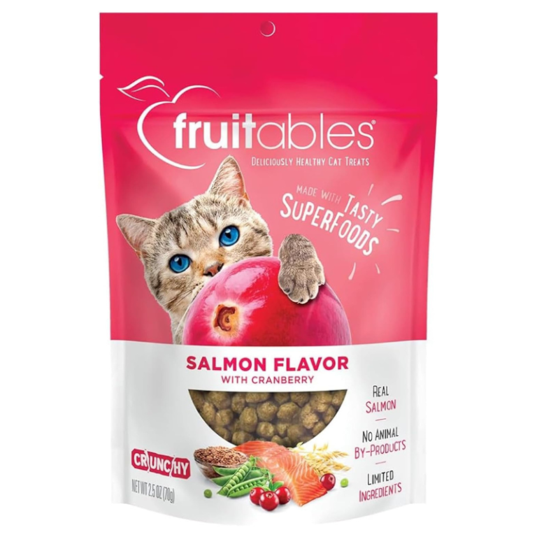 Fruitables Salmon Cat Treats with Cranberry 70g – Natural Grain-Free Treats