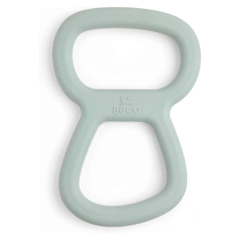 Beco Dog Toy - Natural Rubber Tug Toy for Dogs - Green
