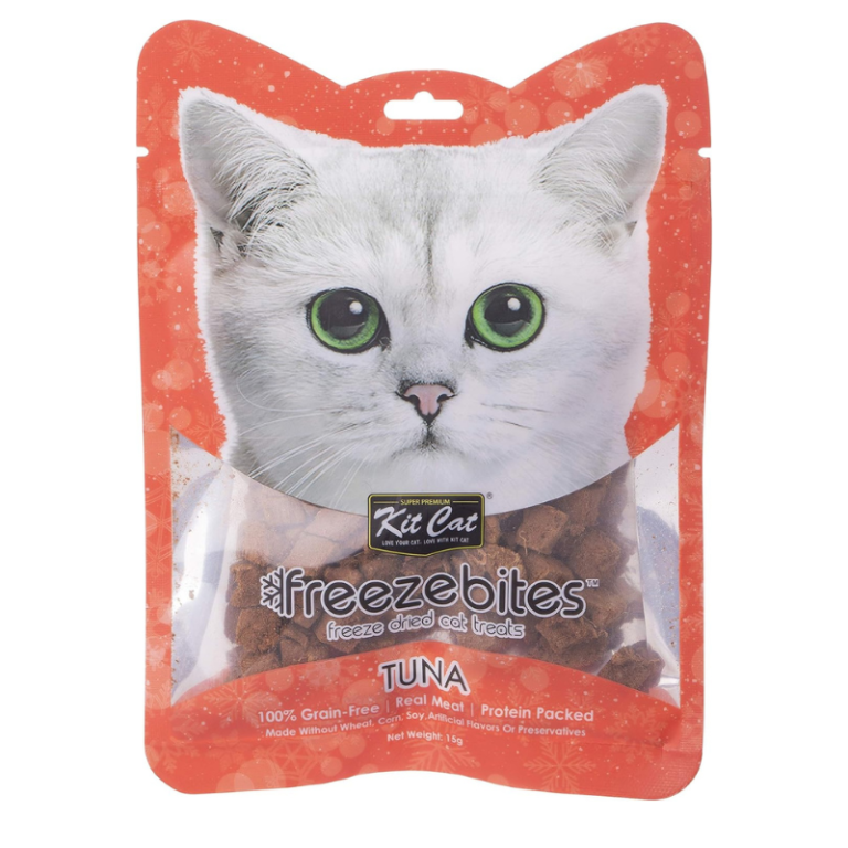 Kit Cat Freeze Bites Tuna Cat Treats – 15g Freeze‑Dried Snacks