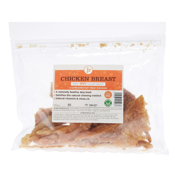 JR Chicken Breast Jerky Dog Treat – 100g