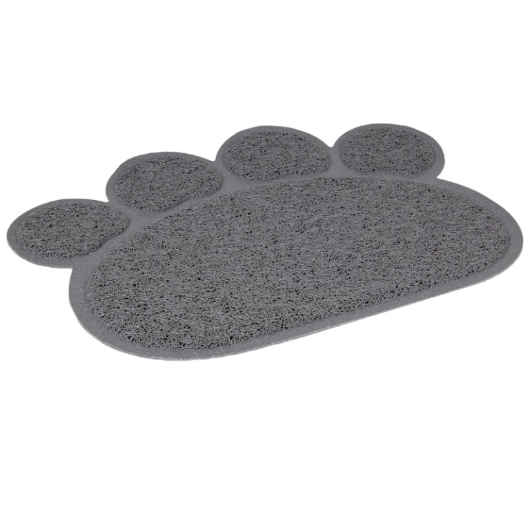 Flamingo Gray Cat Litter Tray Mat – 40x30cm