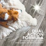 Simple Solution Dog Stain & Odor Remover Spray 750ML for hard floors, effective cleaning and odor elimination.