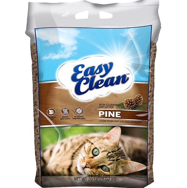 Easy Clean Pine Pellets Alternative Cat Litter – 9.07kg Natural & Eco-Friendly