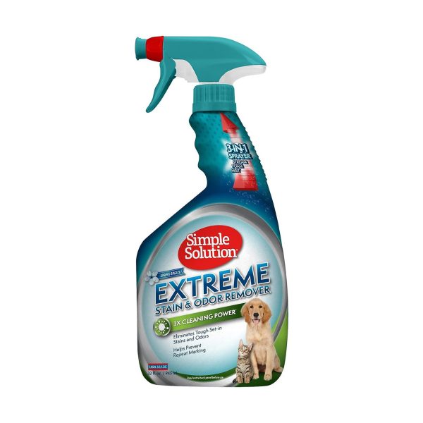 Simple Solution Extreme Stain & Odor Remover 3-in-1 Spray for Dogs 945ml