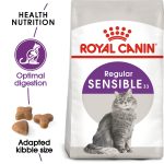 Royal Canin, Sensible 33, Dry Cat Food, Digestive Care, Sensitive Cats, Adult Cat Food, Cat Nutrition, Urinary Health