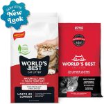 World's Best Multiple Cat Clumping Litter Unscented – 3.63kg