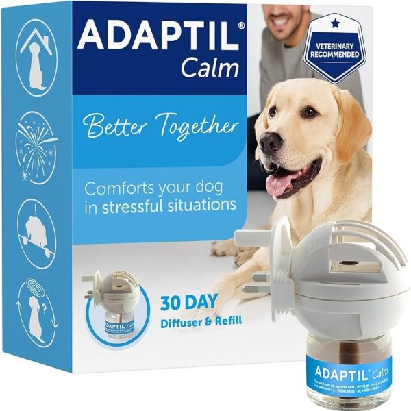Adaptil Calm Diffuser with Refill – Stress Relief for Dogs