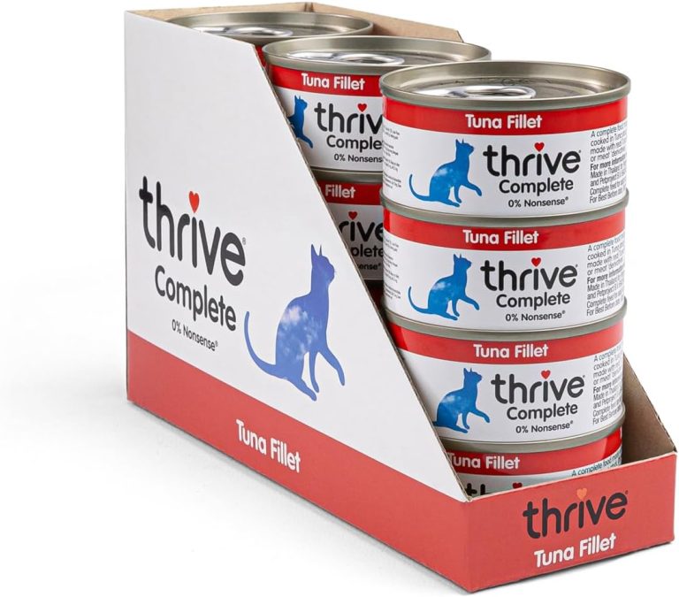 Thrive Complete Wet Cat Food Fillet with Tuna – 12 x 75g