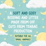 Burgess Excel Nap & Nest Paper Bedding for Rabbits & Rodents – 750g