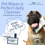 Doctor Pet PawVision Wipes – 15pcs hypoallergenic and fragrance-free pet eye wipes