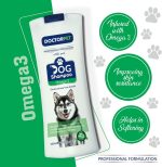 Doctor Pet Dog Shampoo Omega-3 Moisturizing and Hypoallergenic 400ml