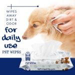 Doctor Pet Large Hypoallergenic Pet Wipes for Dogs & Cats