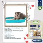 Doctor Pet Cat Litter Unscented 20L – Premium Clumping Bentonite for Cats
