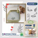 Doctor Pet Cat Litter Unscented 20L – Premium Clumping Bentonite for Cats