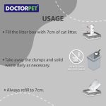 Doctor Pet Lavender Scented Clumping Cat Litter 25L – Dust-Free & Pet Safe