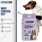 Doctor Pet XL Pet Training Pads – Lavender Scent 60x90cm, 20 Pack
