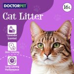 Doctor Pet Silica Gel Crystal Cat Litter Lavender Scent – 16L