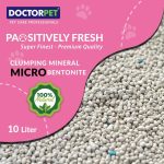 Doctor Pet Clumping Cat Litter Baby Powder 10L