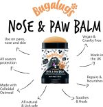 Bugalugs Dog Nose & Paw Balm with Oatmeal 40G – Soothing Care for Dogs