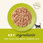 Applaws Natural Wet Cat Food – Seaweed & Tuna Fillet, 24 x 156g