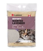 Flamingo Bentonite Lavender Scent Clumping Cat Litter 12kg